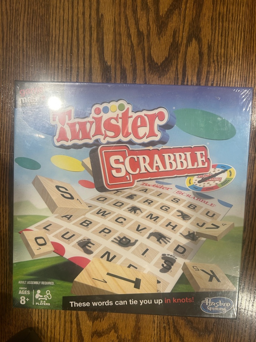NEW Twister Scrabble Game Mashup of Classic Games Ages 8+